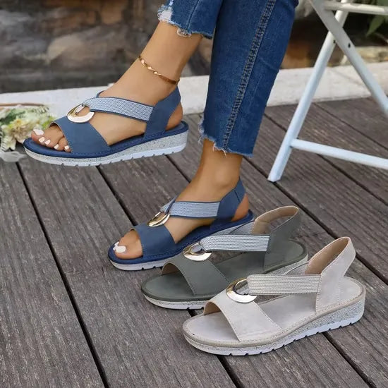 Celia | Sandalias Elegantes Con Sujeción Ajustable