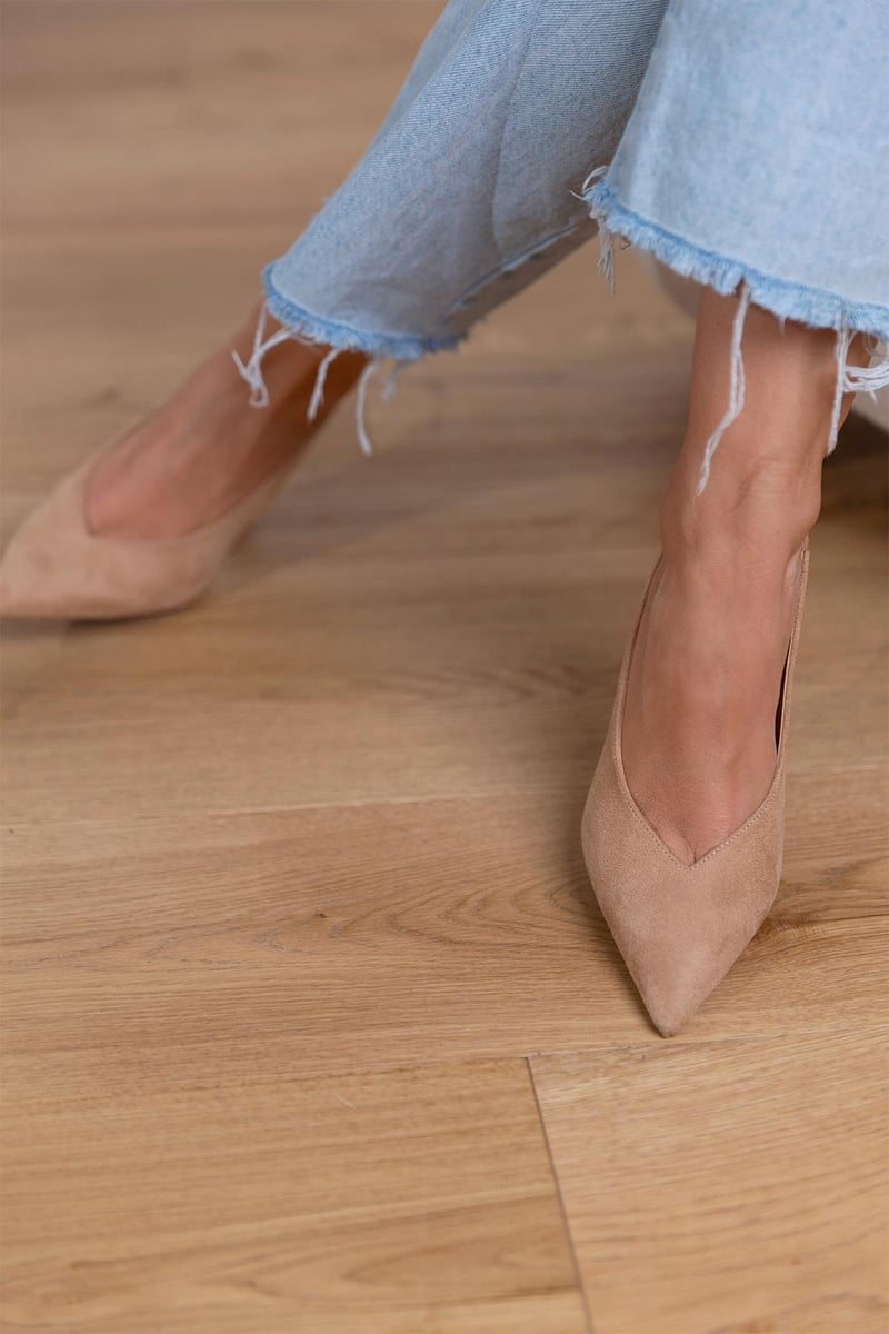 Adelina | Zapatos de Salón Nude Refinados
