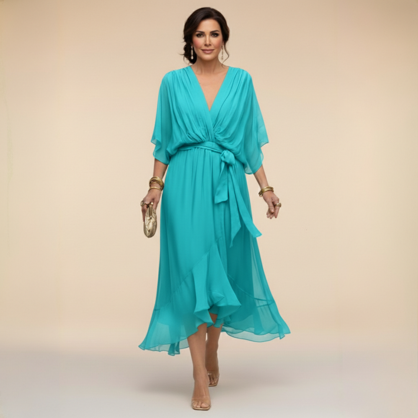 Mónica | Vestido Escote en V