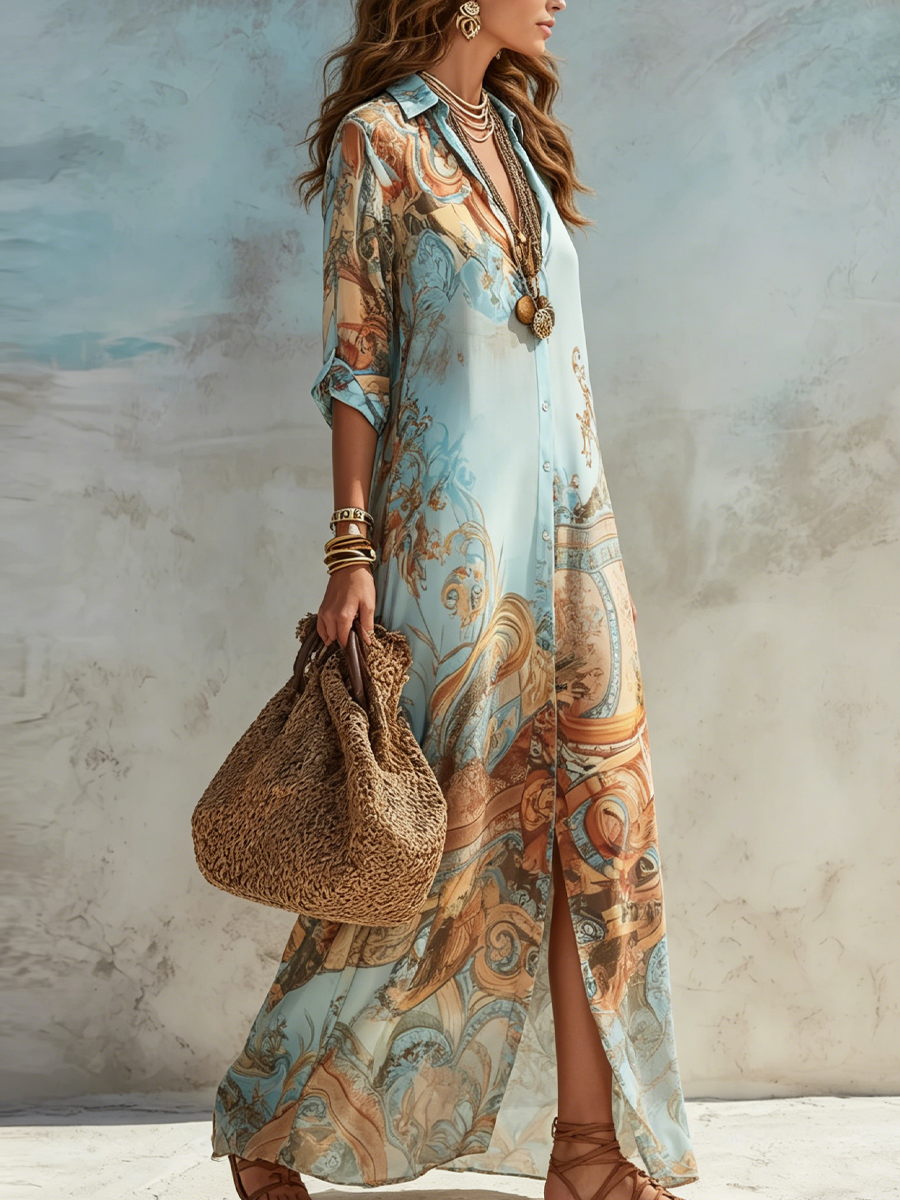 Valentina | Vestido Barroco Floral