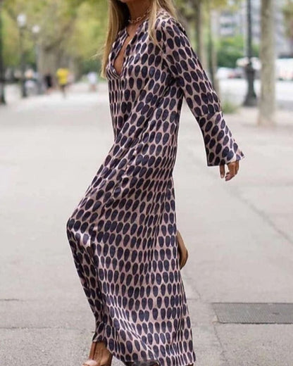 Chloe - Vestido Maxi Estampado