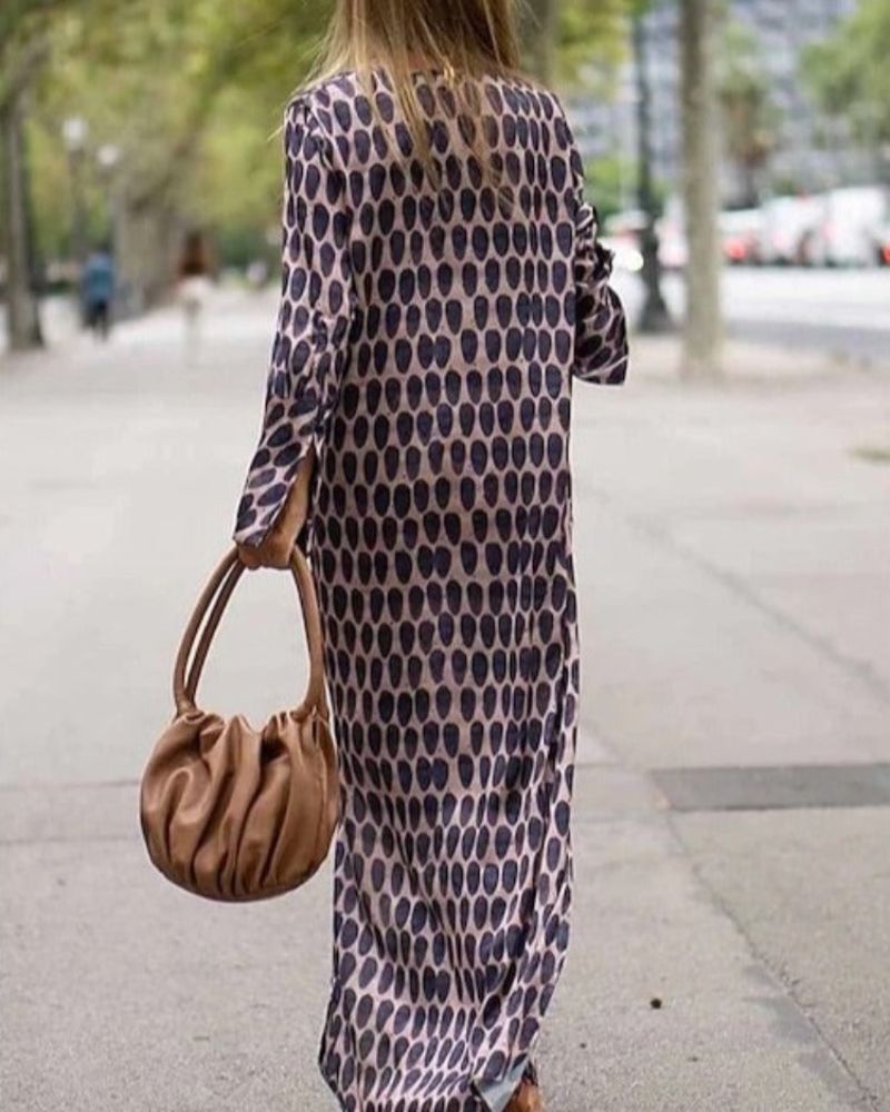 Chloe - Vestido Maxi Estampado