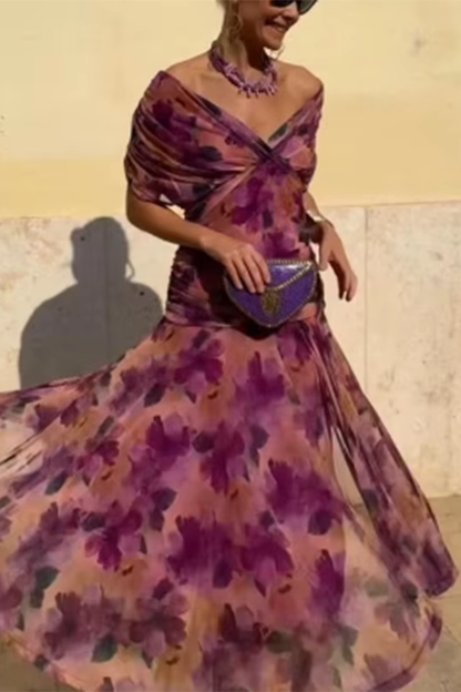 Inés | Vestido Noche Coral