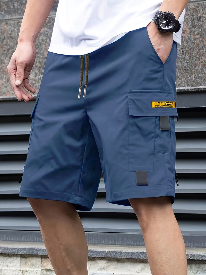Nicolás - Pantalón Corto Cargo Multibolsillos | Sandra Gadea