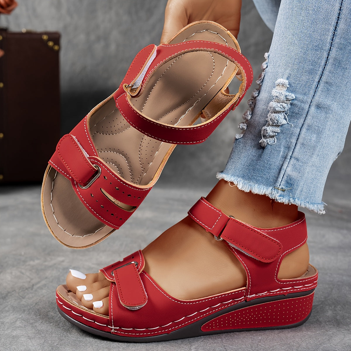 DELACRUZ | Sandalias Confort Elisa
