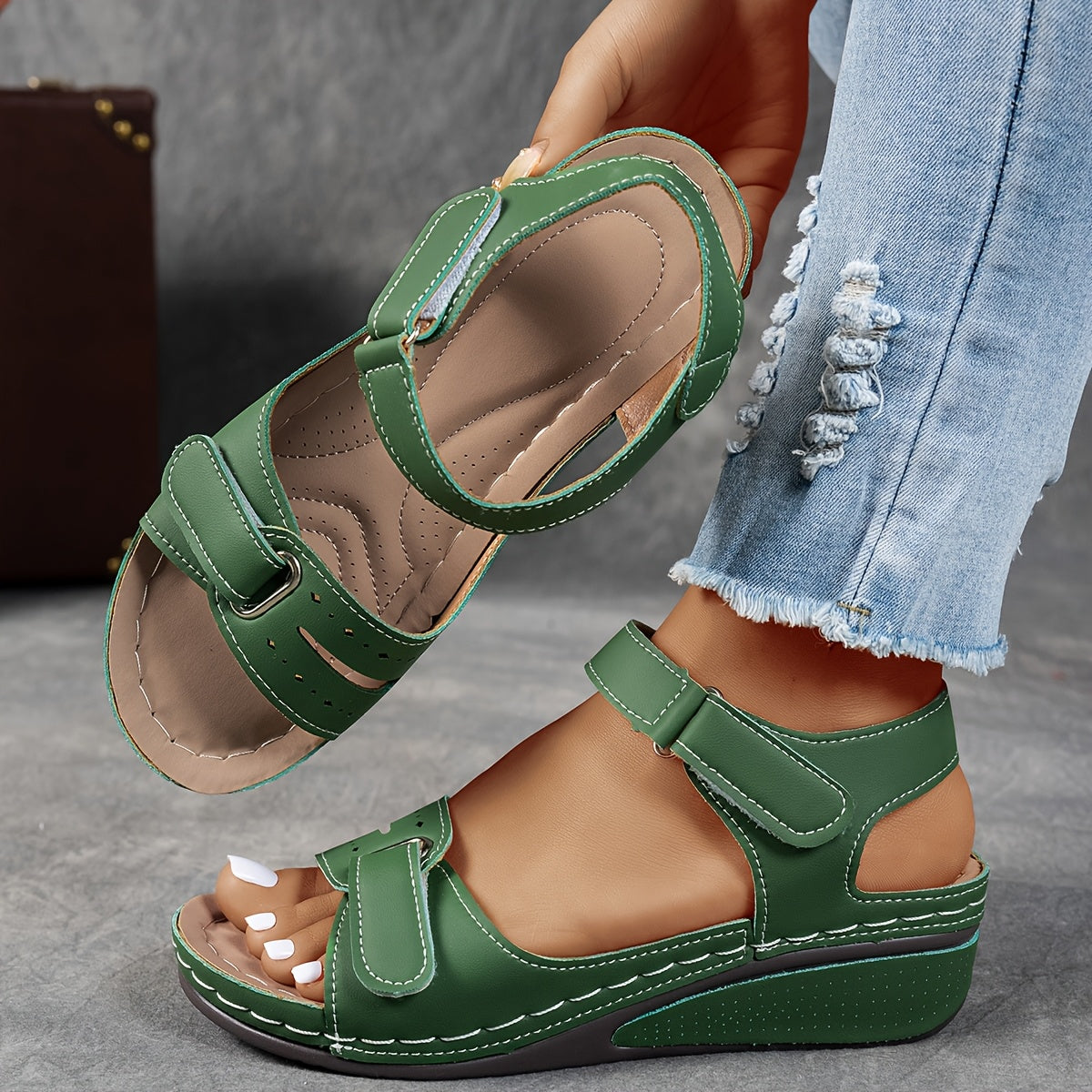 DELACRUZ | Sandalias Confort Elisa