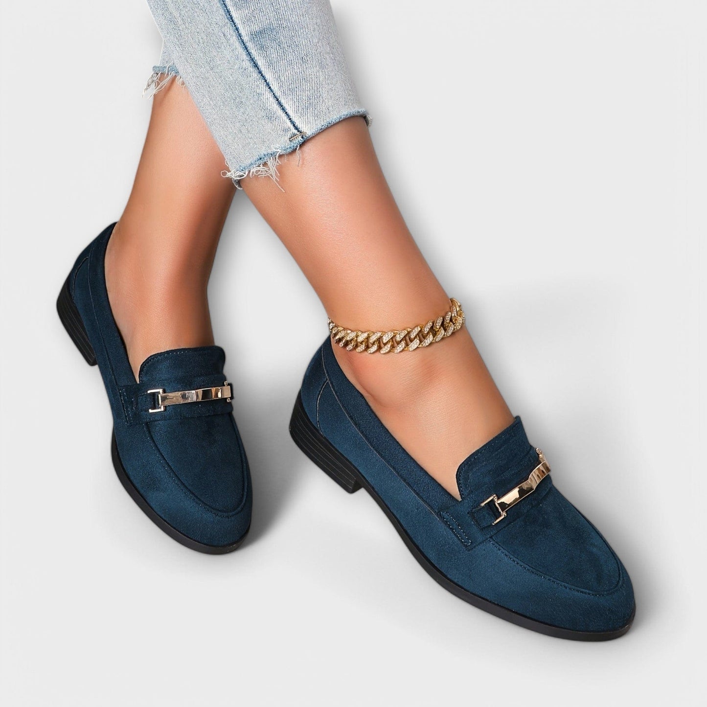 Nuria | Mocasines de franela