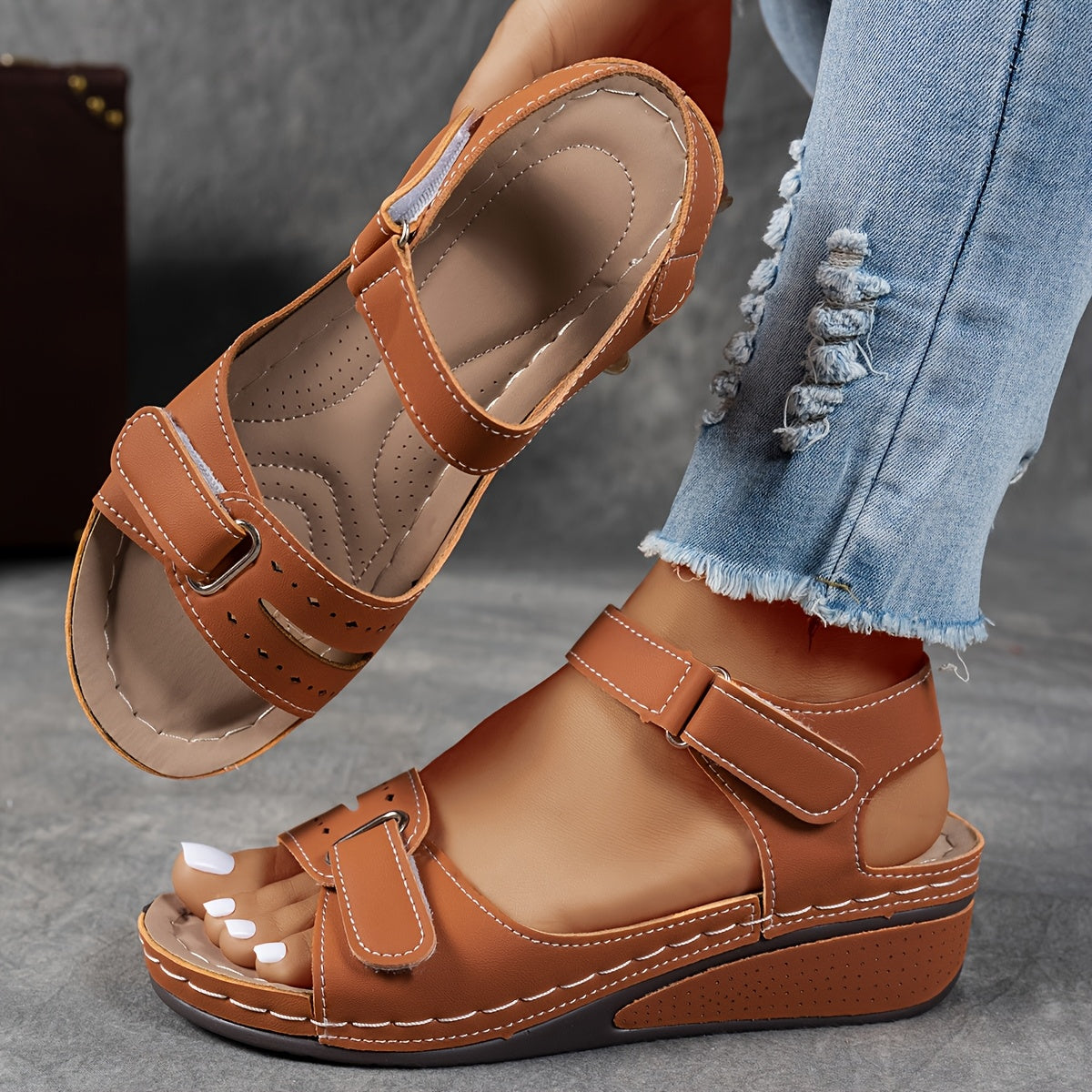 DELACRUZ | Sandalias Confort Elisa