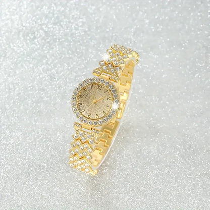 Conjunto Reloj y Pulsera Lux Radiante | Oro