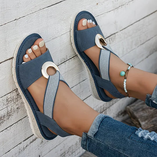 Celia | Sandalias Elegantes Con Sujeción Ajustable