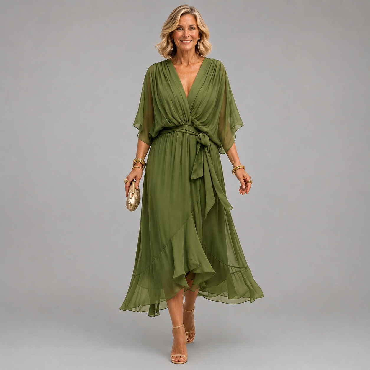 Mónica | Vestido Escote en V