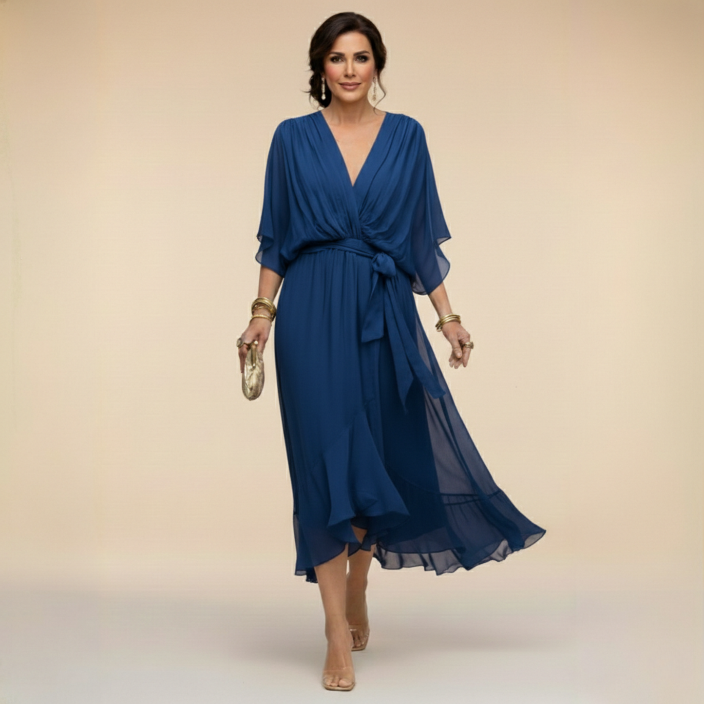 Mónica | Vestido Escote en V