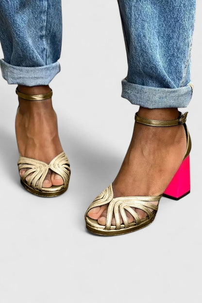 Marcela | Sandalias Tacón Elegancia