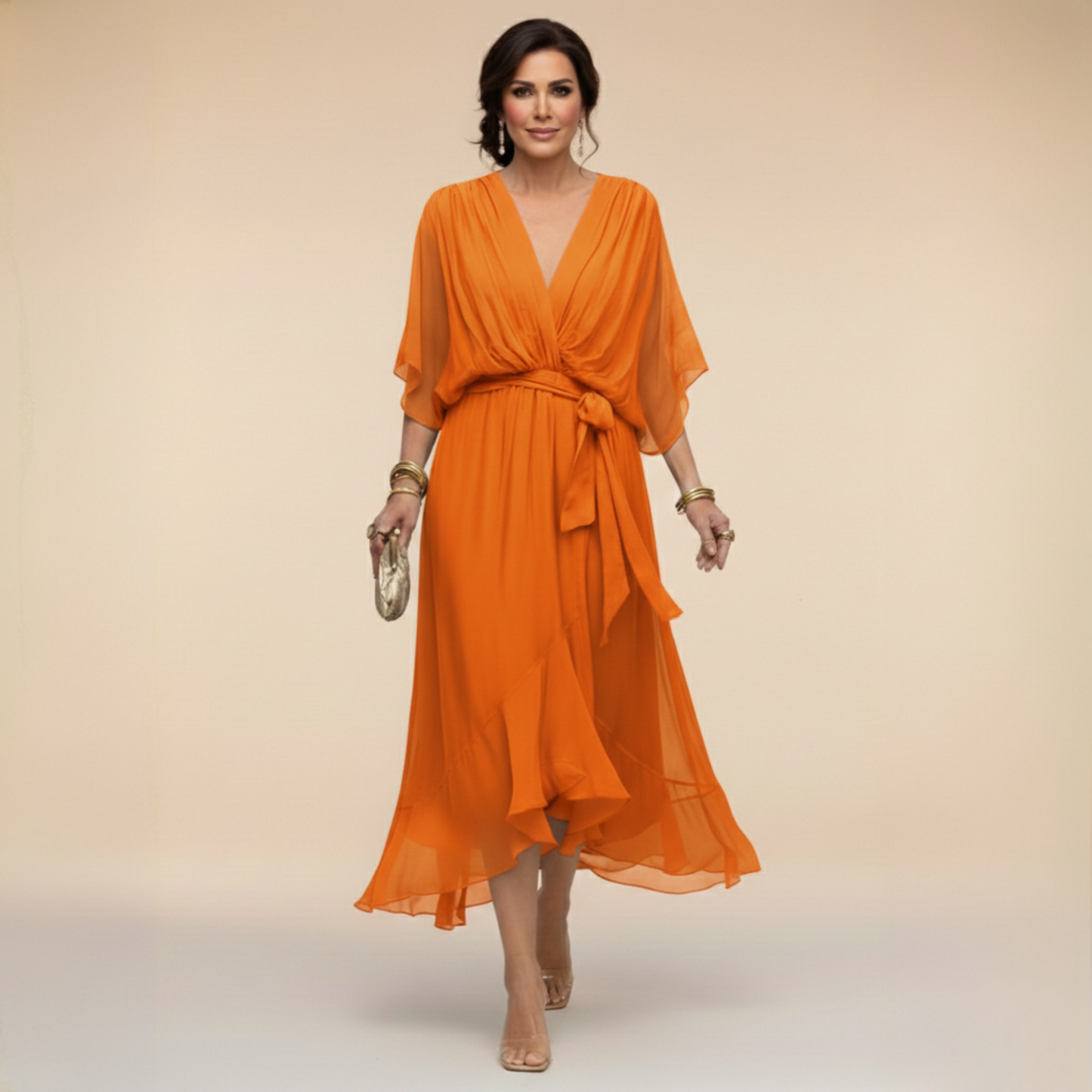 Mónica | Vestido Escote en V