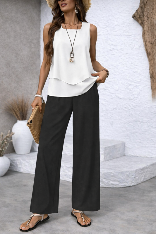 Elisa | Conjunto De Elegancia Monocromática