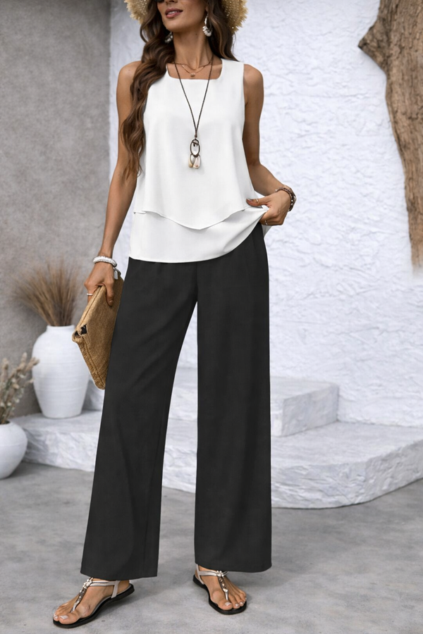 Elisa | Conjunto De Elegancia Monocromática