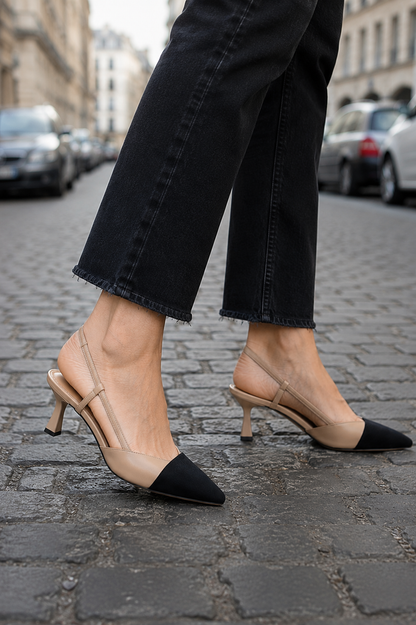 Bianca | Zapatos de Salón Slingback Refinados