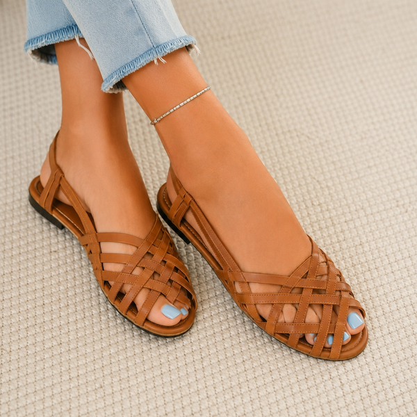 Marina | Sandalias Romanas Trenzadas