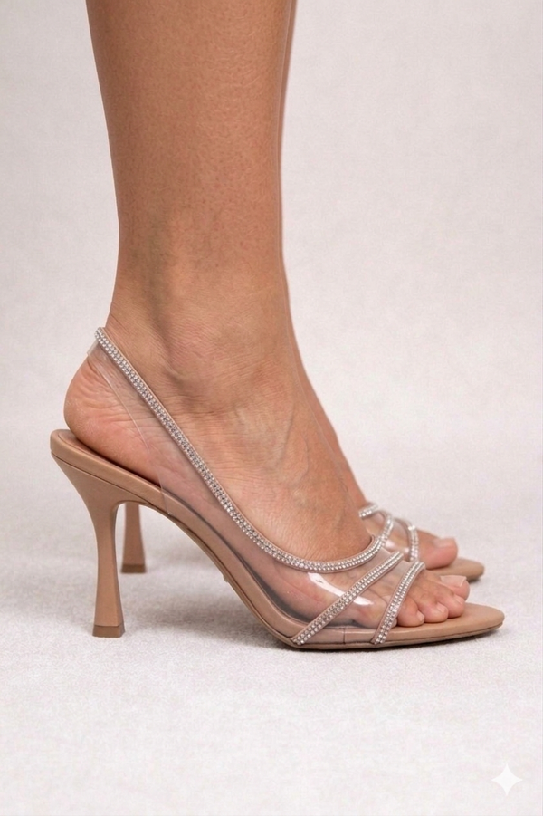 Celestia | Sandalias Cristal Elegante