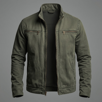 Camilo™ | Chaqueta Vintage con Cremallera