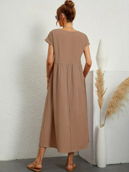 Gabriela™ — Vestido Midi Fluido con Elegancia Atemporal