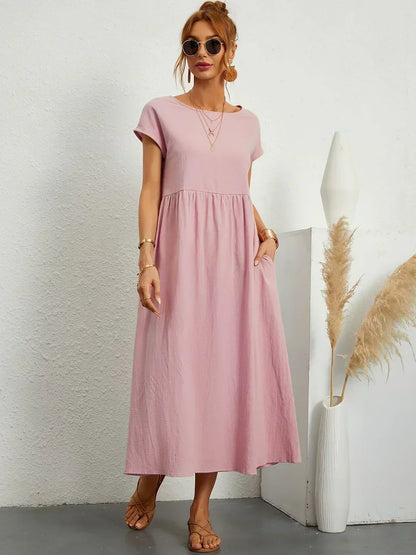 Gabriela™ — Vestido Midi Fluido con Elegancia Atemporal