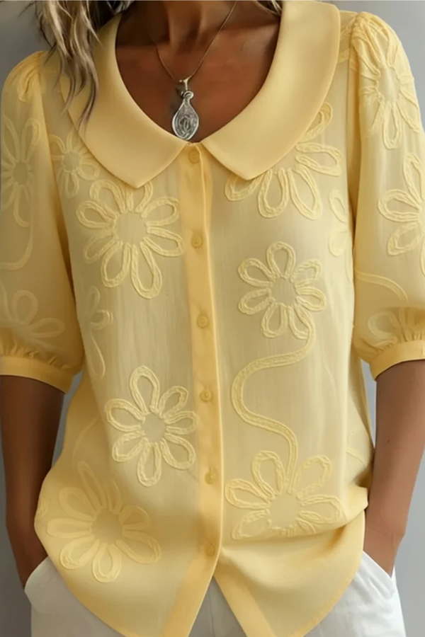 Blusa Elegante Flor