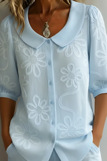 Blusa Elegante Flor