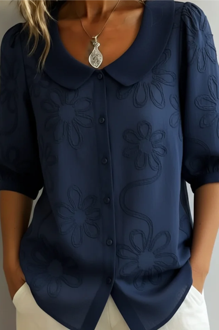 Blusa Elegante Flor