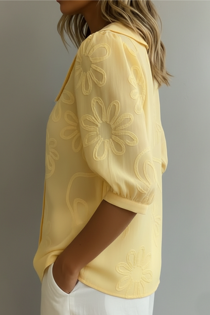 Blusa Elegante Flor