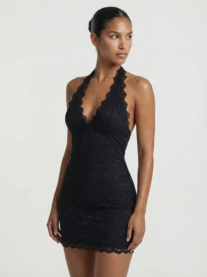 Teresa - Vestido Corto con Encaje