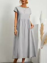 Gabriela™ — Vestido Midi Fluido con Elegancia Atemporal