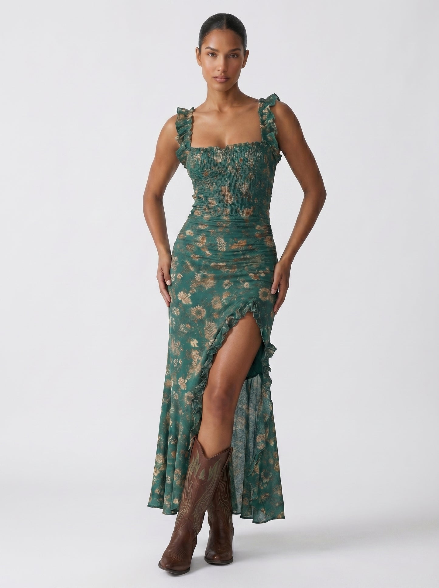 Zahara - Vestido Largo Estilo Boho