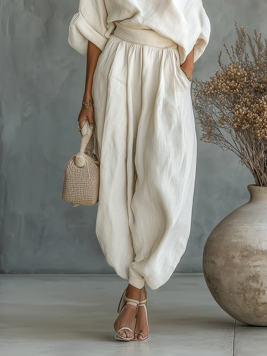 Leonor | Elegante conjunto de dos piezas con un solo tirante