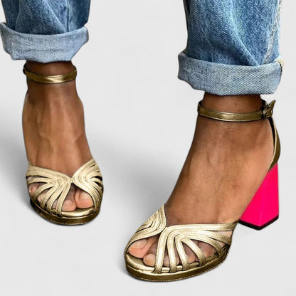 Marcela | Sandalias Tacón Elegancia
