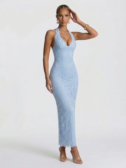 Valeria – Vestido Largo de Encaje