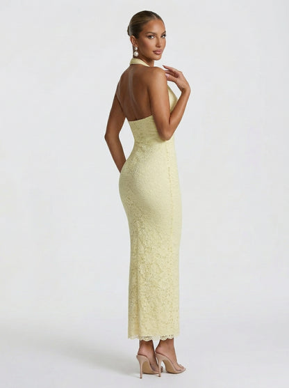 Valeria – Vestido Largo de Encaje
