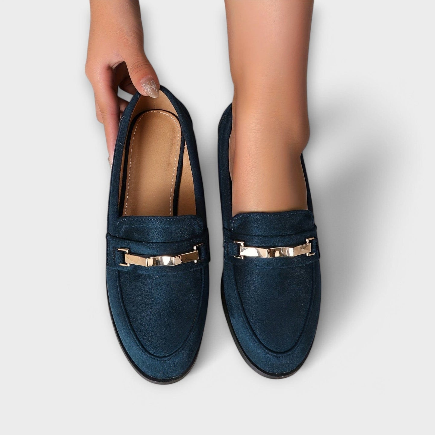 Nuria | Mocasines de franela
