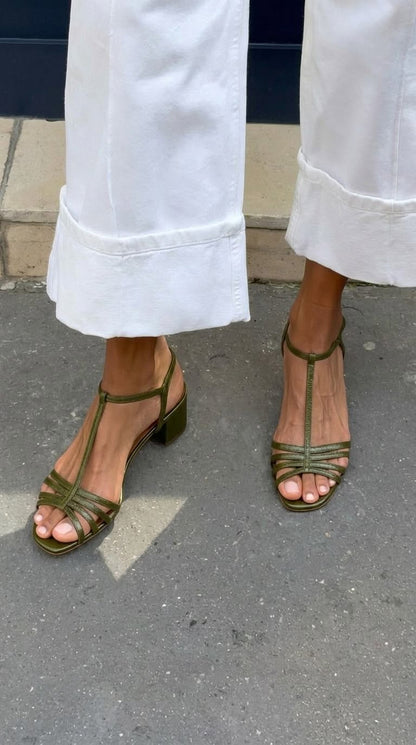 Alegría | Sandalias Doradas Elegancia Cotidiana