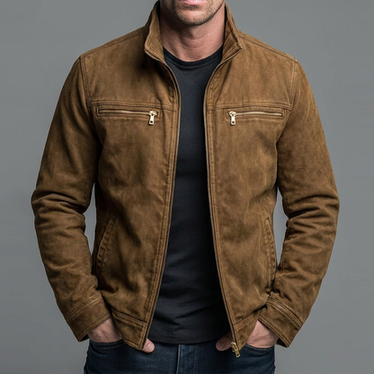 Camilo™ | Chaqueta Vintage con Cremallera