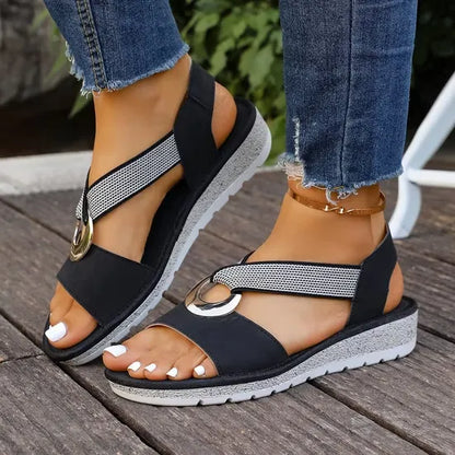 Celia | Sandalias Elegantes Con Sujeción Ajustable