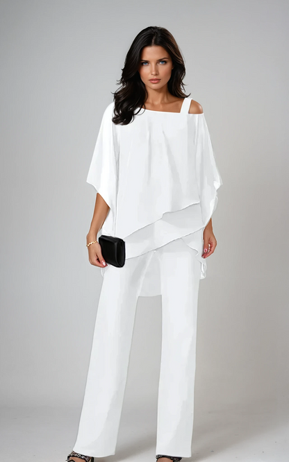 Mariela™ Conjunto De Dos Piezas Con Diseño A Capas