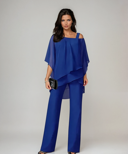 Mariela™ Conjunto De Dos Piezas Con Diseño A Capas