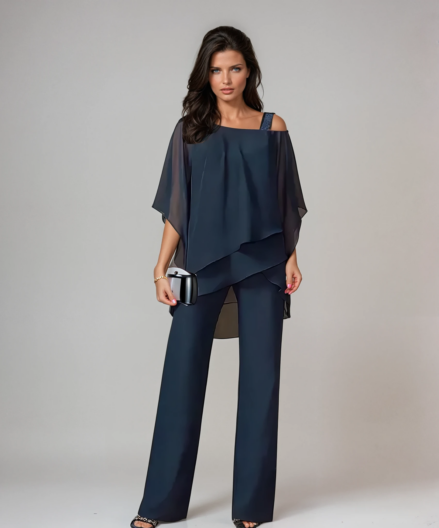 Mariela™ Conjunto De Dos Piezas Con Diseño A Capas