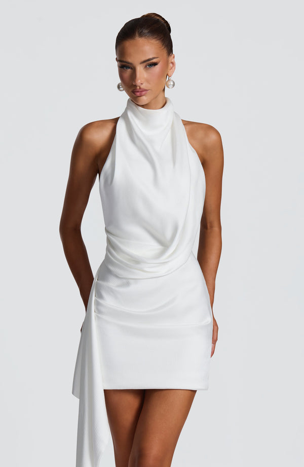 Nadia - Vestido Mini Marfil