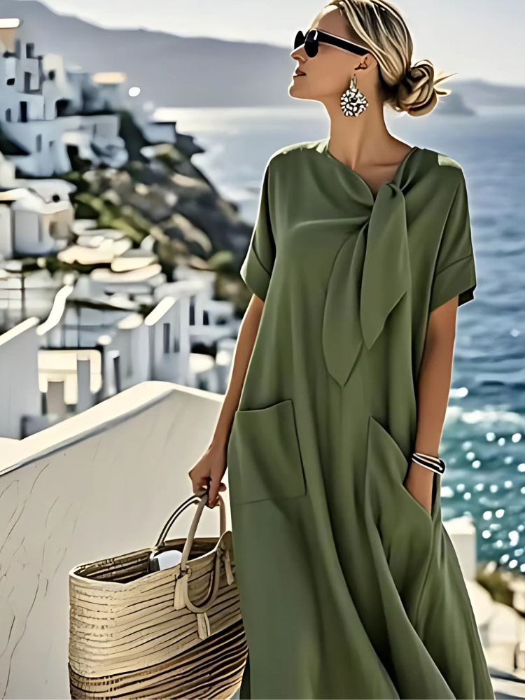 Margarita | Vestido Cómodo con Bolsillos para Todo el Día