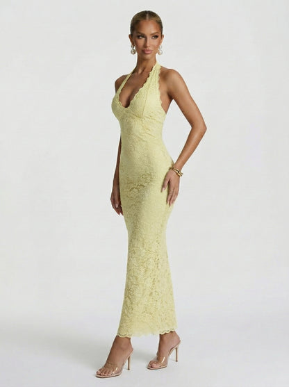 Valeria – Vestido Largo de Encaje