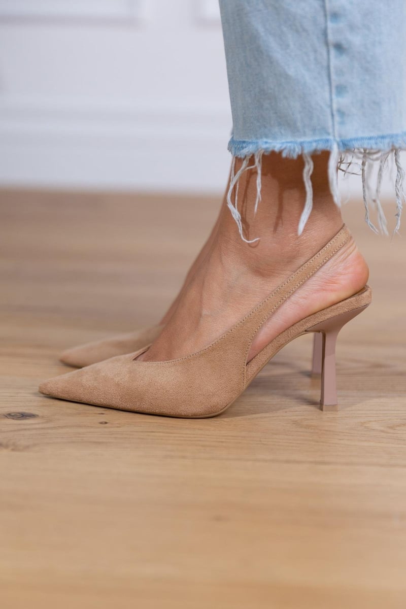 Adelina | Zapatos de Salón Nude Refinados