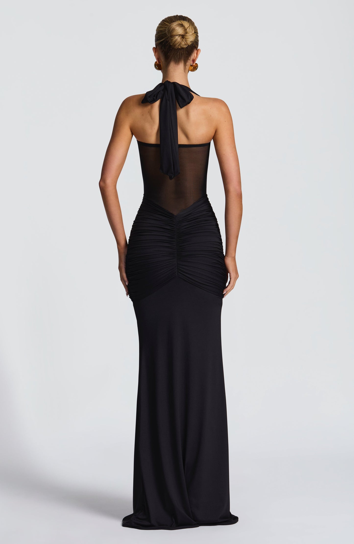 Vicky - Vestido largo Negro